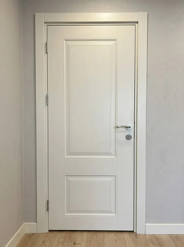 Krem Beyaz tablalı kapı